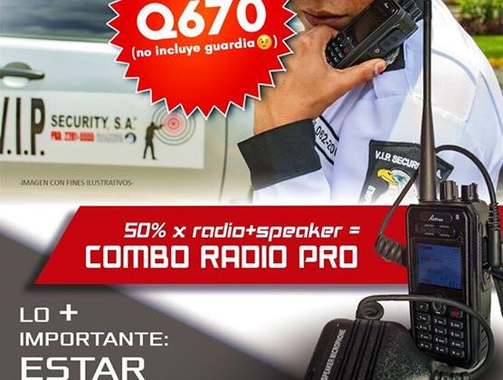 ¿Qué sería de un agente sin su equipo de radio? …